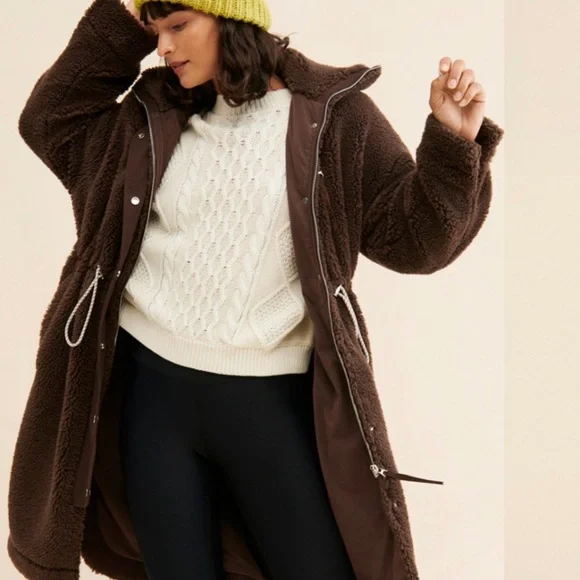 Varley Jones Sherpa Coat - Picture 3 of 10